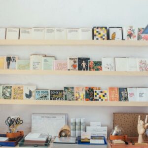 floating bookshelf for spiritual living