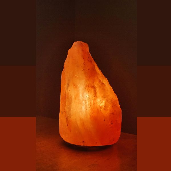 spiritual yoga salt stone lamp