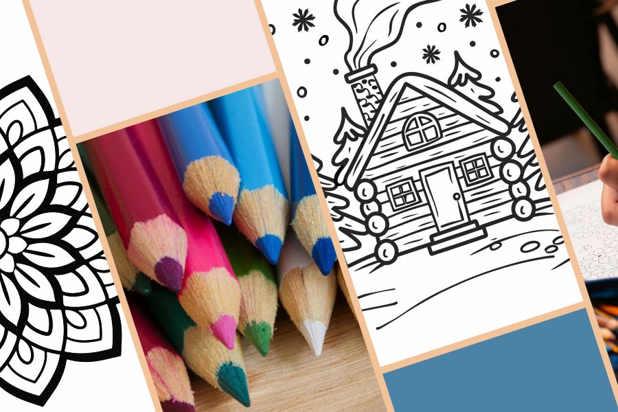 winter printable coloring pages