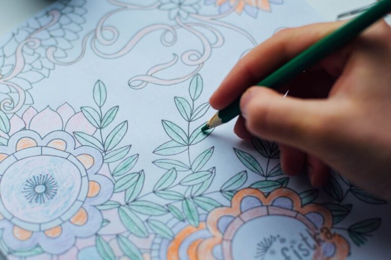 mindful coloring