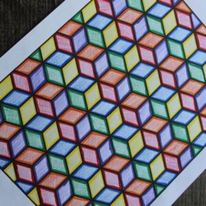 mindfulness coloring activity